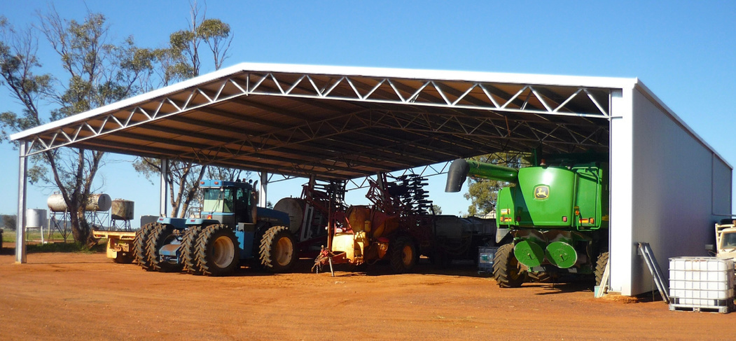 Machinery shed